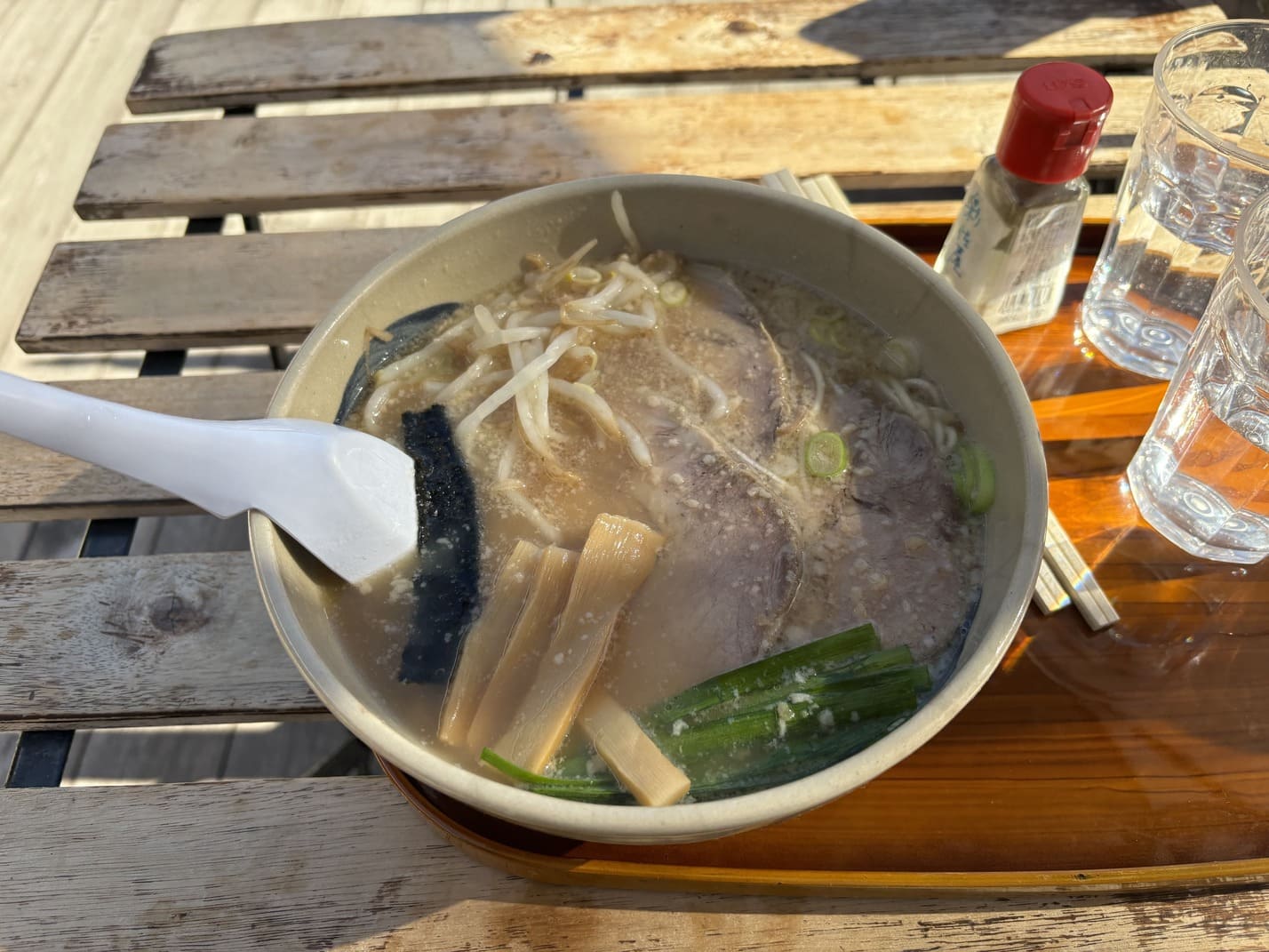 道の駅東秩父の彩佐屋のラーメン画像