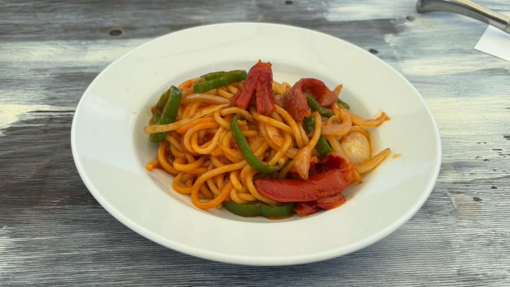 レトロのせがれの昔ながらのナポリタン