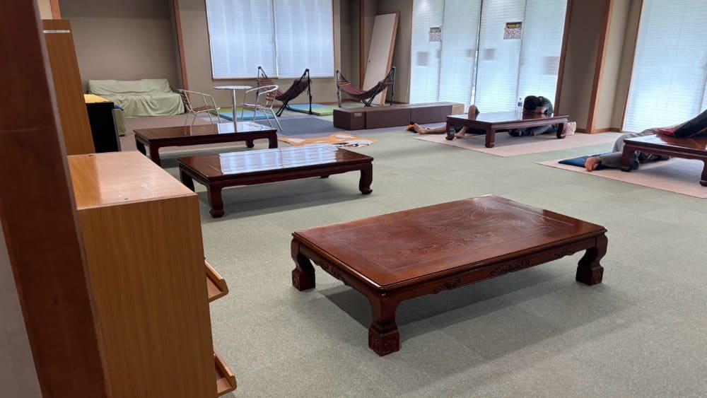 元気あっぷむら本館2階にある座卓付きの静かな休憩所