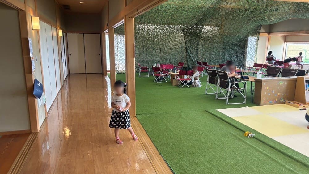 元気あっぷむら本館2階のキッズスペース