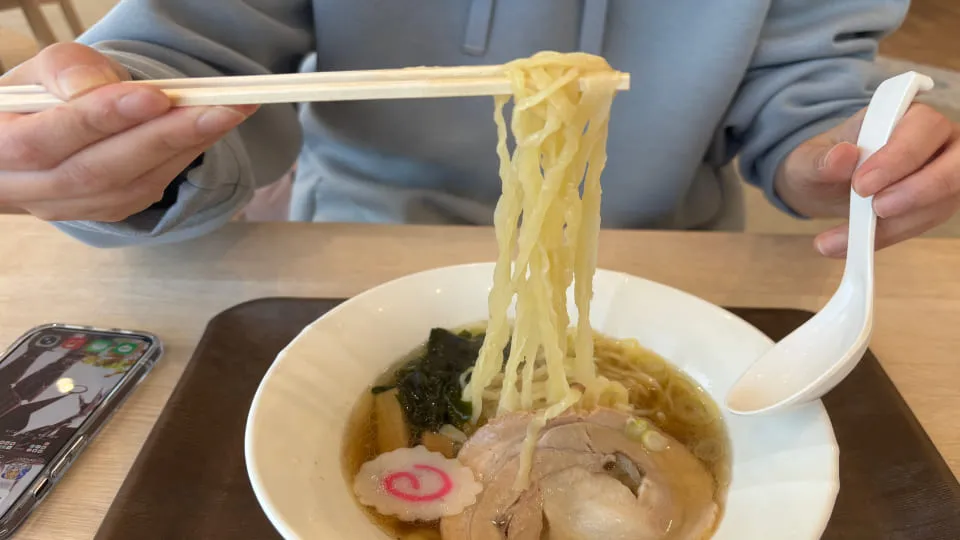 道の駅みょうぎの食事処 大の字で食べたラーメン
