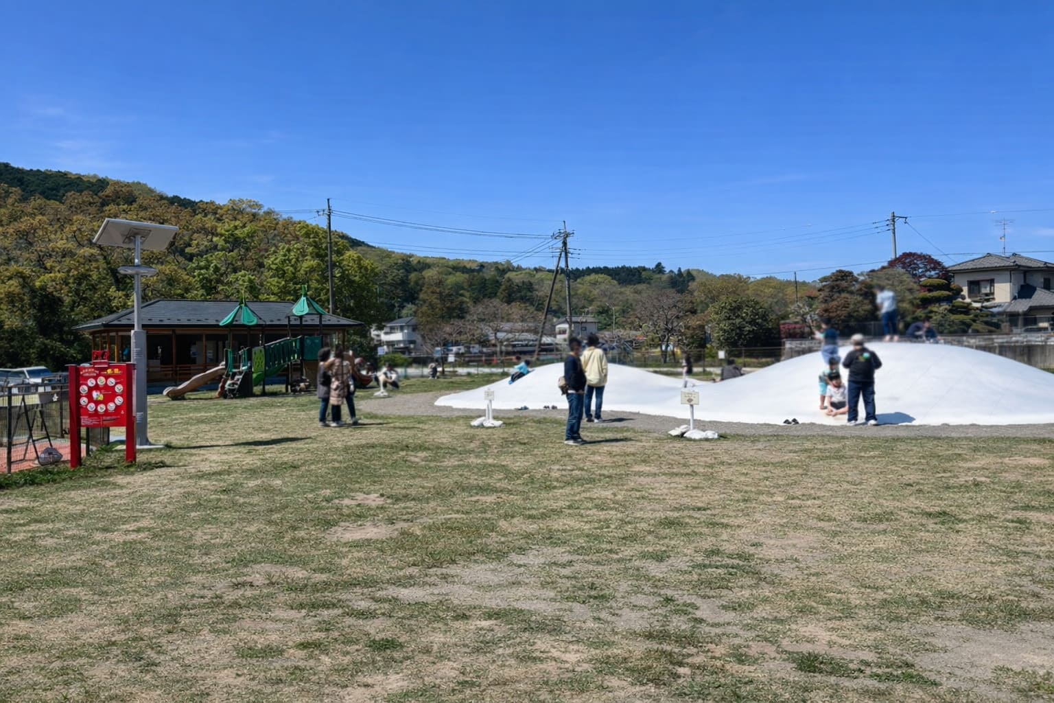 道の駅おがわまちふわふわドーム